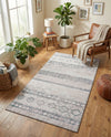Heritage Elegance Collection Area Rug -  Edinburgh Rectangle Gray  lifestyle 39