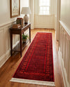 Samarkand Elegance Collection Area Rug -  Ark Runner Red  lifestyle 37