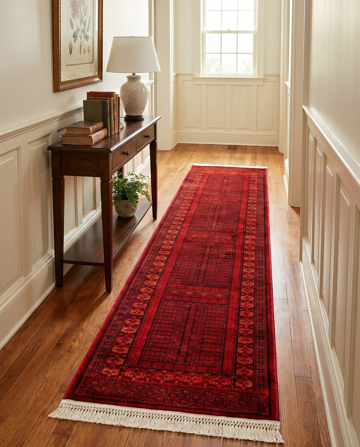Samarkand Elegance Collection Area Rug -  Ark Runner Red  lifestyle 37