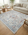 Aegean Elegance Washables Collection Area Rug -  Patmos Square Ivory  lifestyle 50