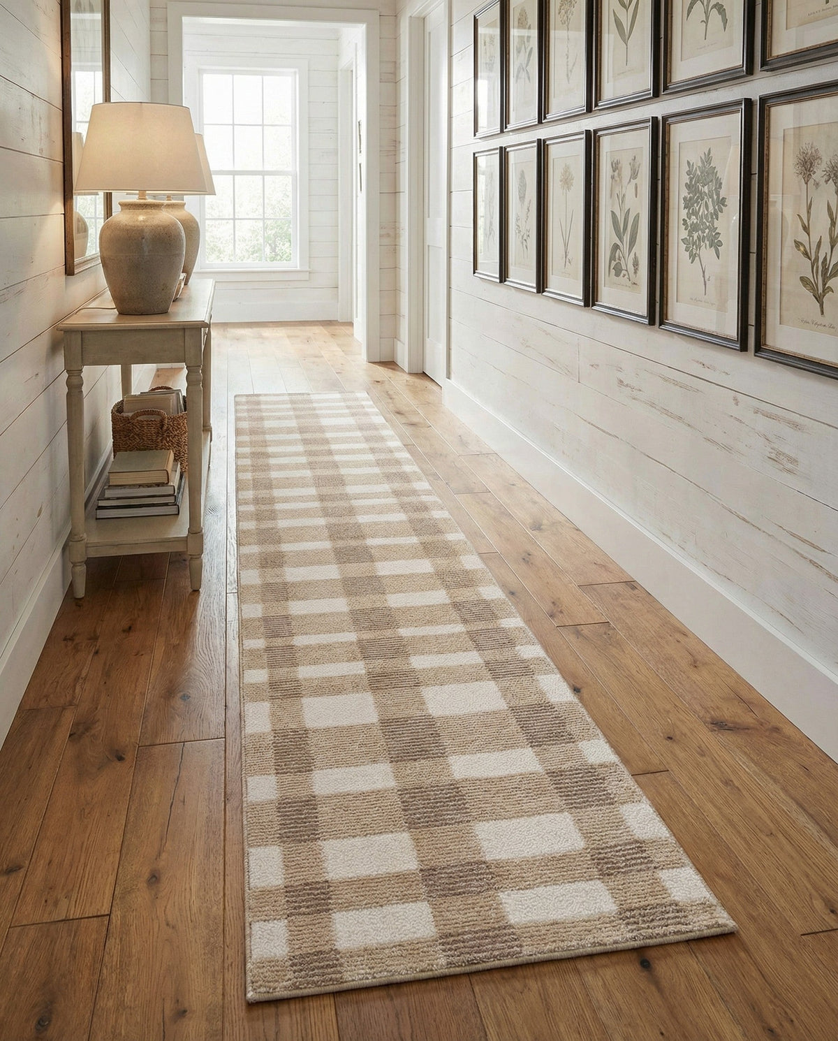 Haven Tapestry Collection Area Rug -  SereneCove Runner Rustic Pebble  lifestyle 61