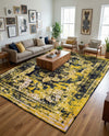 Riviera Elegance Collection Area Rug -  Menton (Navy Blue) Rectangle Navy Blue  lifestyle 18