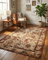 Neptune Elegance Collection Area Rug -  Galatea (Beige Cream) Rectangle Beige Cream  lifestyle 14