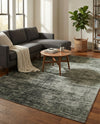 Sahara Essence Collection Area Rug - Oasis (Green) Rectangle Green  lifestyle 21