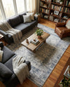 Savannah Elegance Collection Area Rug - Magnolia Rectangle Gray  lifestyle 40