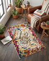 Colorburst Oasis Collection Area Rug -  Calypso Rectangle Multi  lifestyle 12