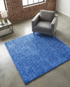 Plush Oasis Collection Area Rug - Serenity (Periwinkle Blue) Square Periwinkle Blue  lifestyle 59