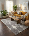 Metro Heights Collection Area Rug -  Madison Rectangle Gray  lifestyle 24