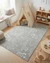Wonder Tykes Collection Area Rug -  Spectrum Rectangle Gray  lifestyle 71