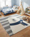 Wonder Tykes Collection Area Rug -  Dreamland Square Gray  lifestyle 58