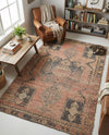 Savannah Threads Collection Area Rug -  Sonoran Rectangle Antique Red  lifestyle 10