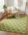 Lattice Gardens Collection Area Rug -  Bloomfield (Light Green) Rectangle Light Green  lifestyle 22