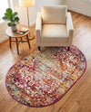 Georgetown Rugs Collection Area Rug - Dupont (Multi) Oval Multi  lifestyle 38