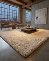 Wellington Luxe Shag Collection Area Rug - Kapiti Rectangle Moroccan Ivory  lifestyle 30