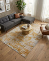 Bloomsbury Elegance Collection Area Rug -  Belgravia Rectangle Yellow  lifestyle 35