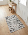 Dresden Elegance Collection Area Rug -  Zittau Rectangle Gray  lifestyle 17