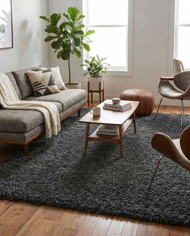 Alpine Plush Collection Area Rug -  Cortina (Peppercorn) Rectangle Peppercorn  lifestyle 19