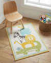 Wonder Tykes Collection Area Rug -  Prismatic Rectangle Ivory  lifestyle 7
