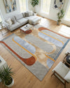 Urban Terrace Collection Area Rug -  Deck Square Multi  lifestyle 46