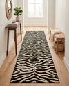 Savannah Sojourn Collection Area Rug -  Kilimanjaro Runner Black  lifestyle 49