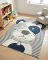 Wonder Tykes Collection Area Rug -  Magicgrove Rectangle Blue and Gray  lifestyle 15