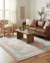 Beverly Grove Collection Area Rug -  Fairfax (Rose) Rectangle Rose  lifestyle 16