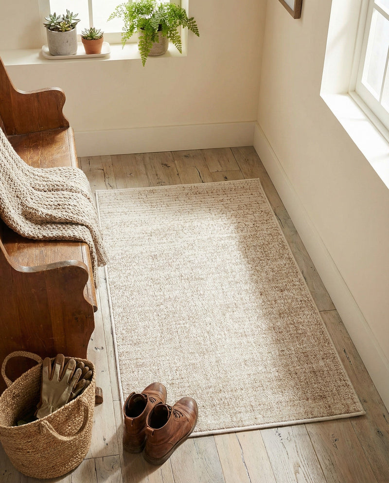 Jewel Oasis Collection Area Rug - Sapphire (Ivory) Rectangle Ivory  lifestyle 22