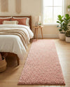 Alpine Plush Collection Area Rug -  Cortina (Dusty Rose) Runner Dusty Rose  lifestyle 43