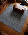 Berkshire Estate Collection Area Rug - Windsor (Blueberry) Square Blueberry  lifestyle 51