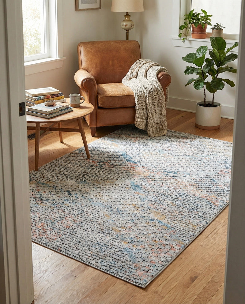 Dresden Elegance Collection Area Rug -  Freiberg Rectangle Multi  lifestyle 20
