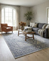 Coastal Manor Collection Area Rug -  Seagrove Rectangle Dark Blue  lifestyle 20