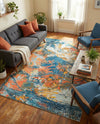 Colorburst Oasis Collection Area Rug -  Chroma Rectangle Multi  lifestyle 15