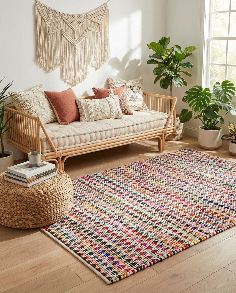 Woven Udaipur Collection Area Rug - Howrah Rectangle Multi  lifestyle 13