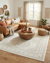 Savannah Elegance Collection Area Rug -  Tybee (Ivory) Rectangle Ivory  lifestyle 4