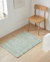 Savannah Threads Collection Area Rug -  Thar Rectangle Blue and Ivory  lifestyle 26