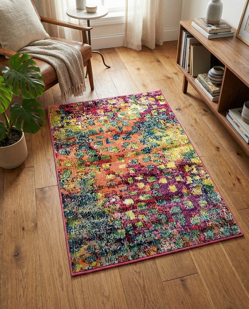 Sevilla Splendor Collection Area Rug - Alcazar Rectangle Multi  lifestyle 19