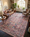 Vintage Memories Collection Area Rug -  Memories Rectangle Pink  lifestyle 12