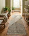 Desert Weave Jute Collection Area Rug -  Mojave Runner Multi  lifestyle 56