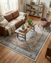 Mykonos Manor Collection Area Rug - Delos Rectangle Ivory  lifestyle 34