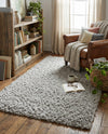 Eternal Plush Oasis Collection Area Rug -  Tranquility (Ash) Rectangle Ash  lifestyle 12