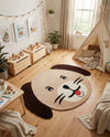 Whimsy Wonders Wool Collection Area Rug -  Fjord Rectangle Beige  lifestyle 5