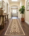 Isfahan Elegance Collection Area Rug - Naghsh-e Jahan (Ivory) Runner Ivory  lifestyle 86