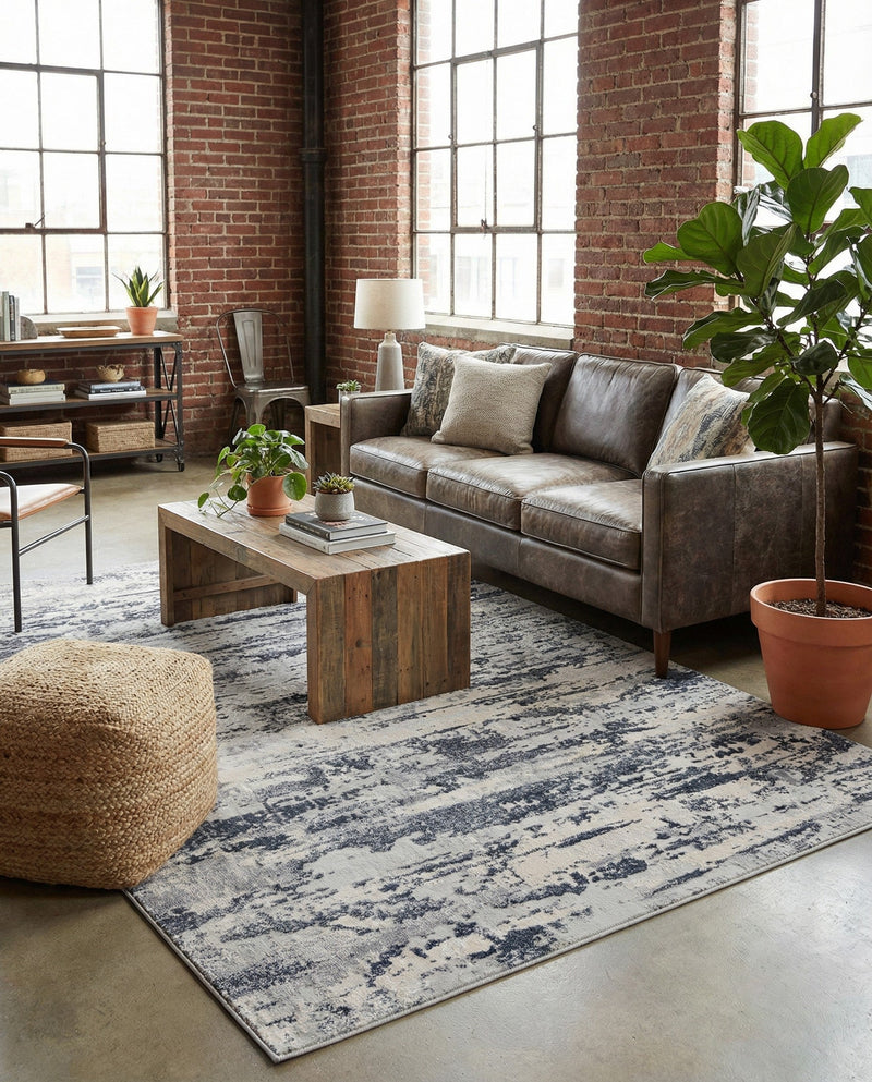 Aegean Elegance Collection Area Rug - Mesa Rectangle Gray  lifestyle 13