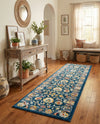 Adriana Terrace Collection Area Rug -  Positano (Navy Blue) Runner Navy Blue  lifestyle 66