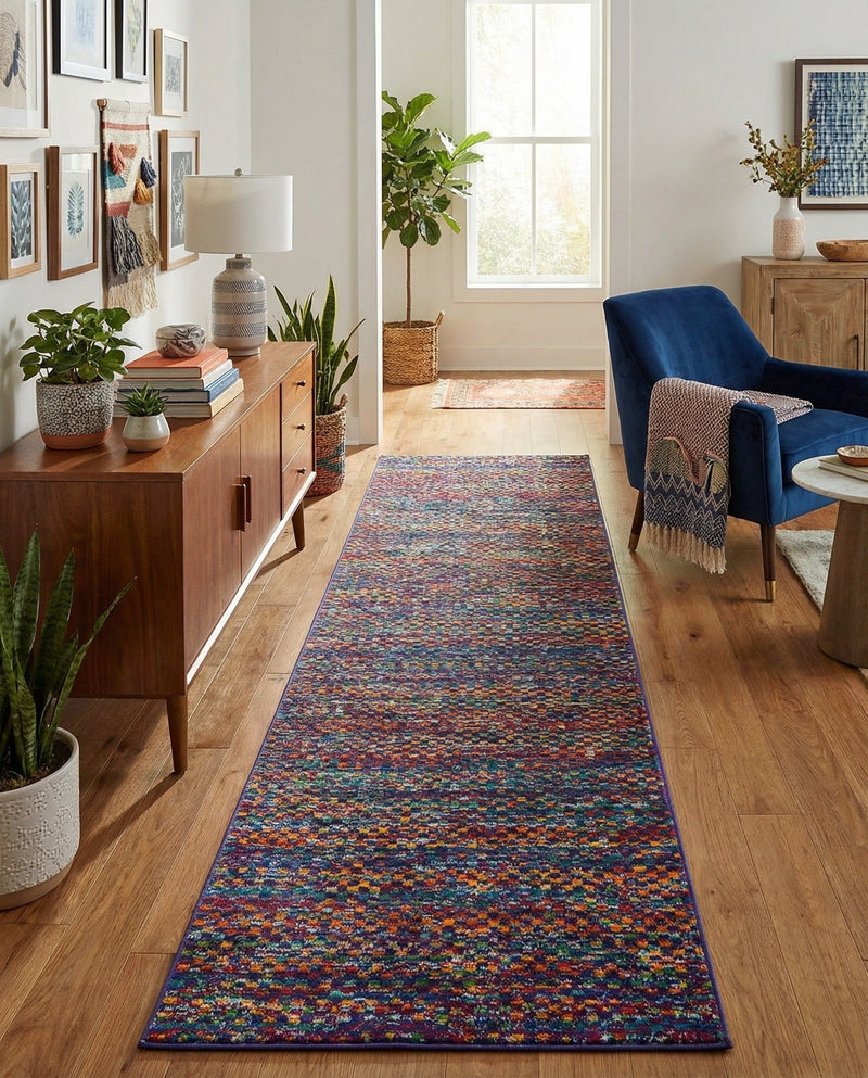 Caribbean Cove Collection Area Rug -  Mayreau Runner Multi  lifestyle 19