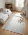Wonder Tykes Collection Area Rug -  Mosaic Rectangle Cloud Gray  lifestyle 35