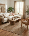 Urban Shimmer Jute Collection Area Rug - Metropolis Rectangle Natural  lifestyle 19