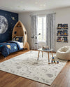 Wonder Tykes Collection Area Rug -  Jigsaw Rectangle Ivory  lifestyle 24
