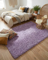 Plush Oasis Collection Area Rug - Serenity (Lilac) Rectangle Lilac  lifestyle 22