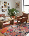 Colorburst Oasis Collection Area Rug -  Prism Square Multi  lifestyle 67